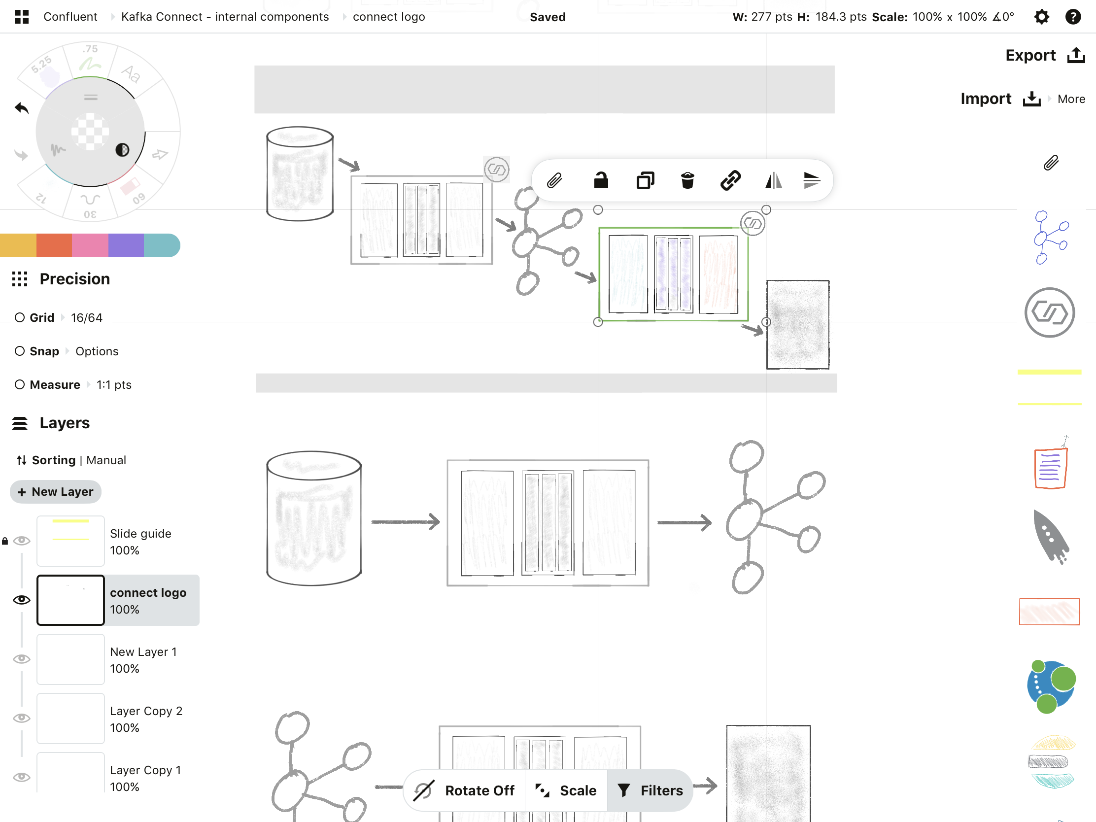 Concepts on iPad screenshot